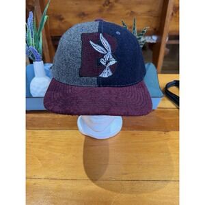 Bugs Bunny Hat Snapback Embroidered Wool Vintage 1991 Acme‎ Clothing Letterman